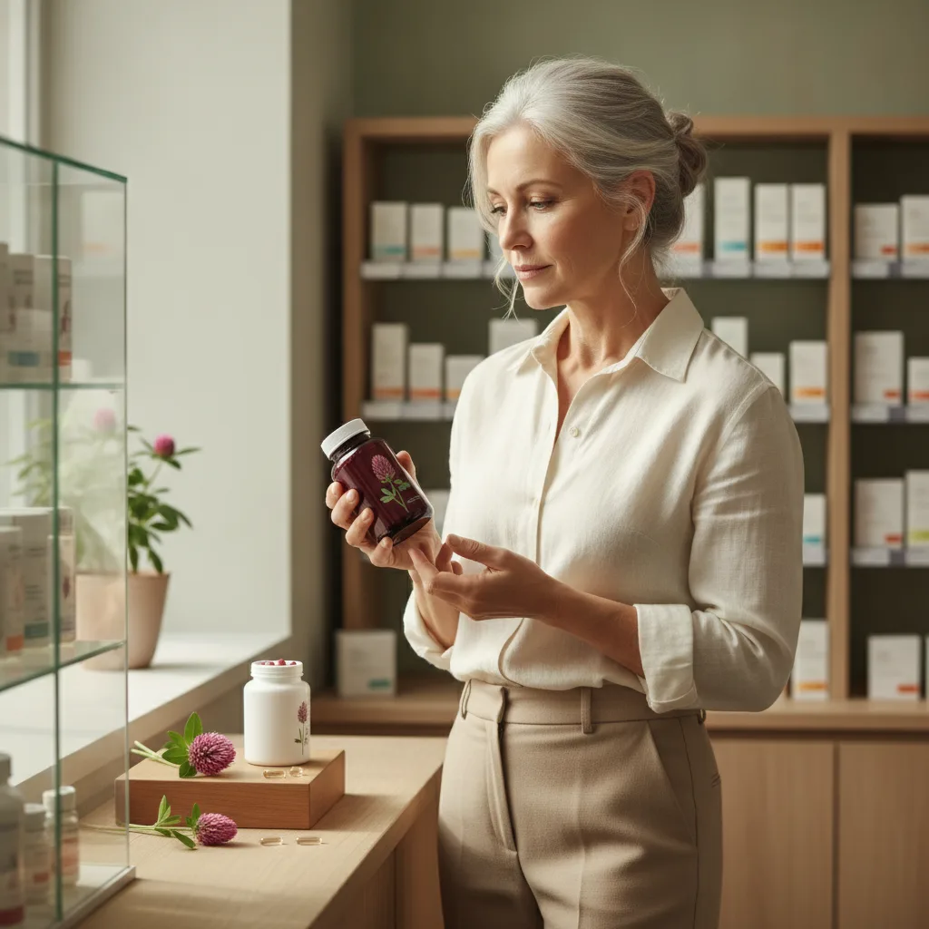 Trèfle rouge et ménopause, ce que dit la science 2026 - trefle rouge menopause